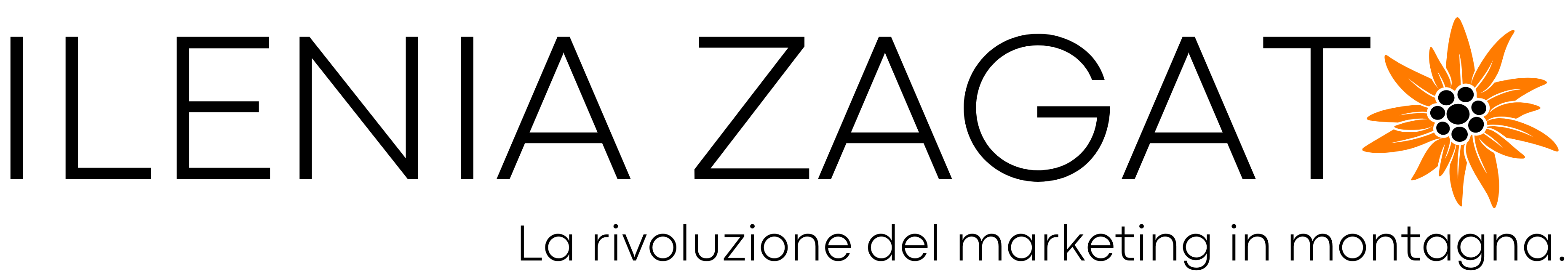 LOGO ILENIA ZAGATO MARKETING MONTAGNA